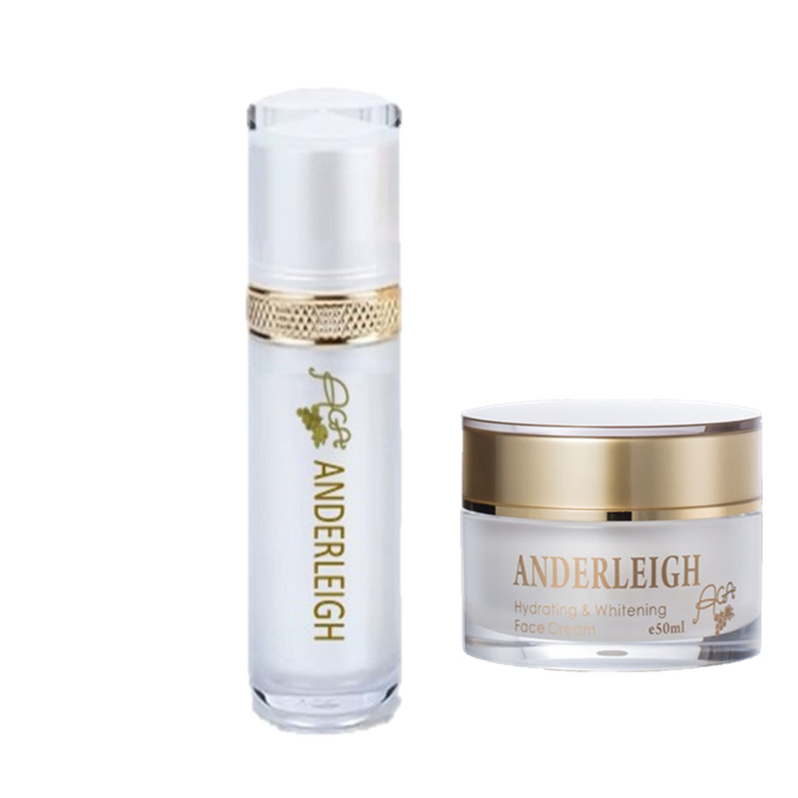 Organic Rose Toner & Hydrating whitening Face Cream
